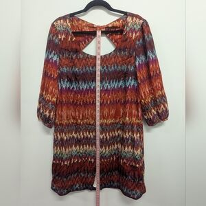 Lily Rose Vibrant Patterned Dress